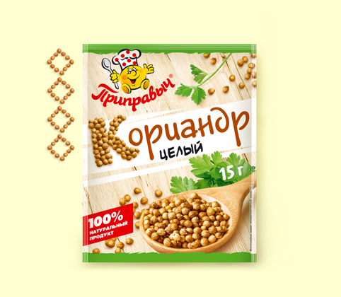 Кориандр Зерновой 15г*50шт Приправыч